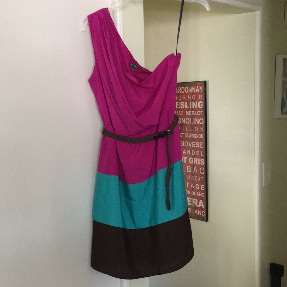 One strap dress